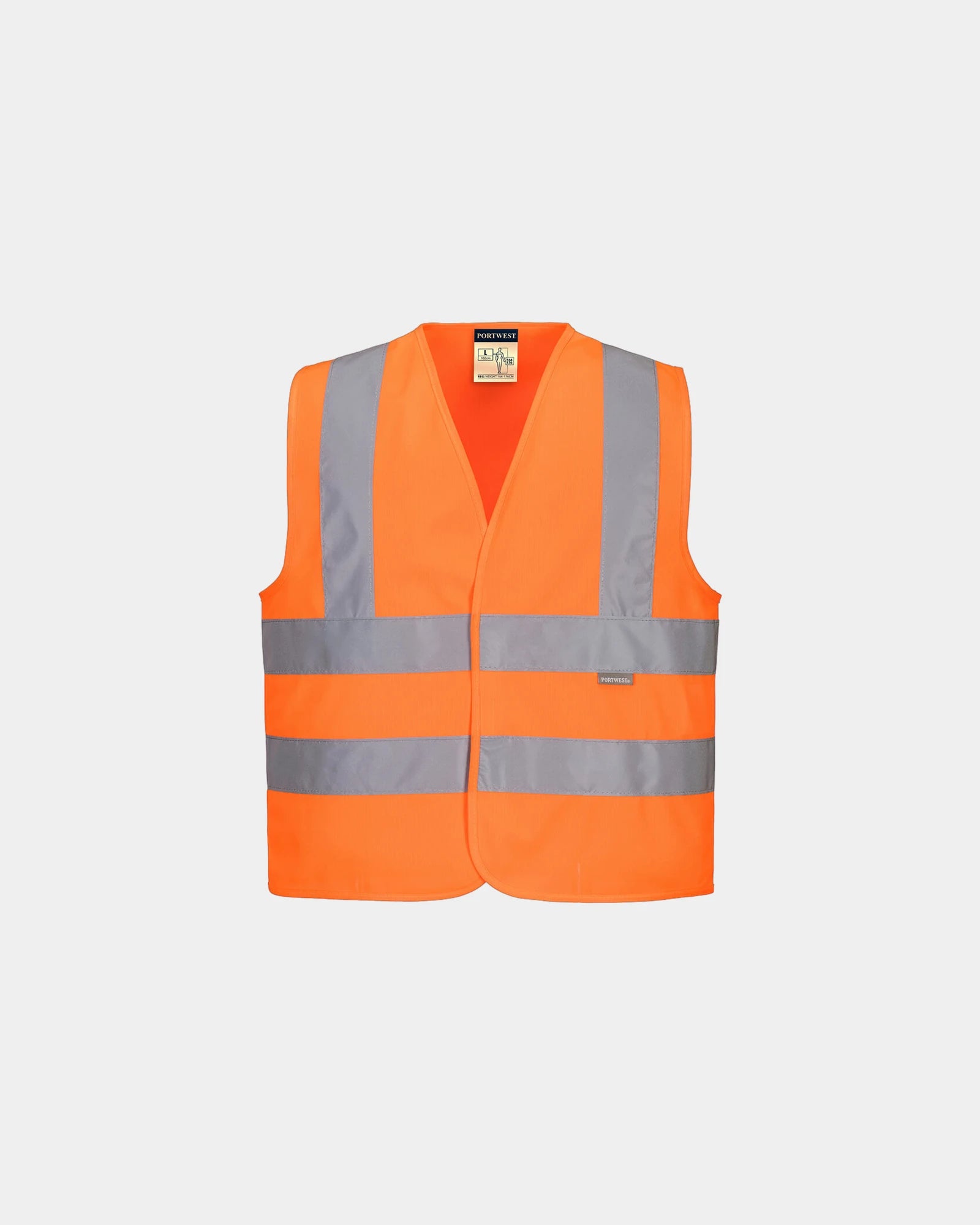 Gilet alta visibilità per bambini da personalizzare - Arancione